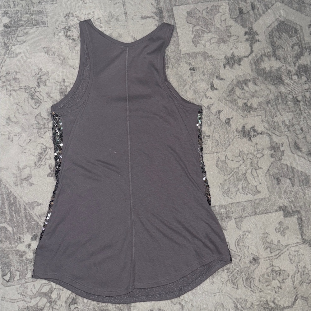 Express- Sequin Tank Top - Picture 2 of 2